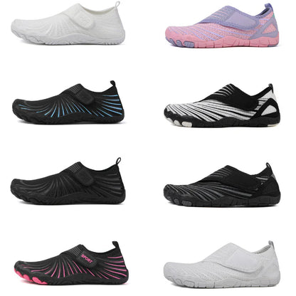 Elia - Zapatillas barefoot de senderismo antideslizantes y cómodas