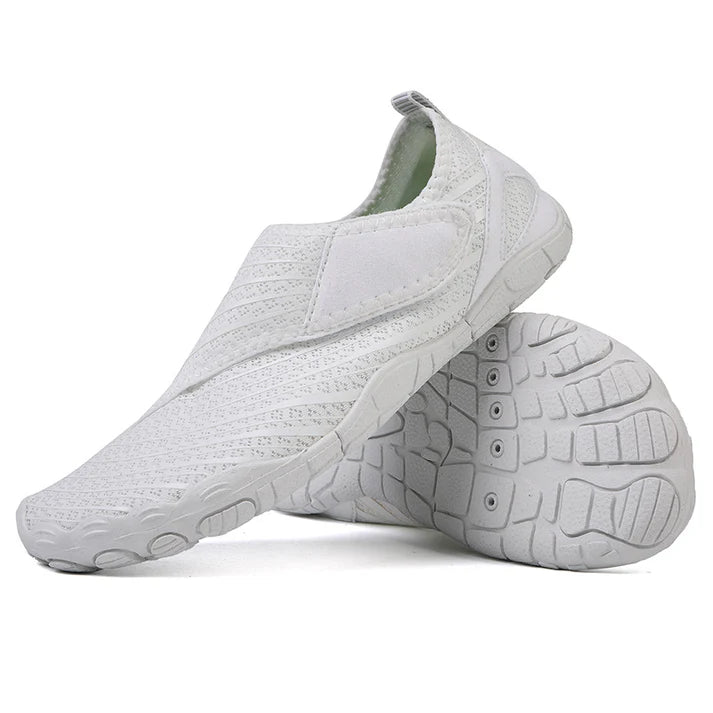 Elia - Zapatillas barefoot de senderismo antideslizantes y cómodas