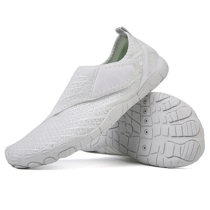 Elia - Zapatillas barefoot de senderismo antideslizantes y cómodas