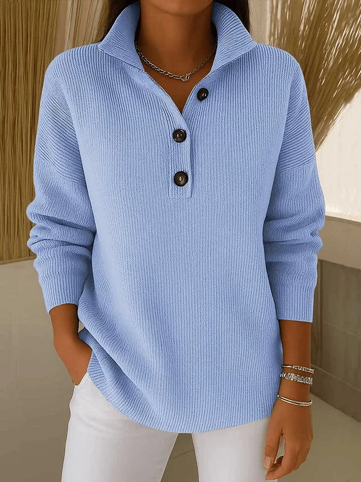 Florencia | Jersey polo con cuello en V