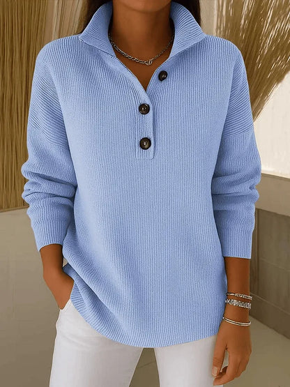 Florencia | Jersey polo con cuello en V