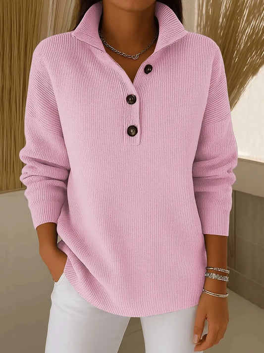 Florencia | Jersey polo con cuello en V