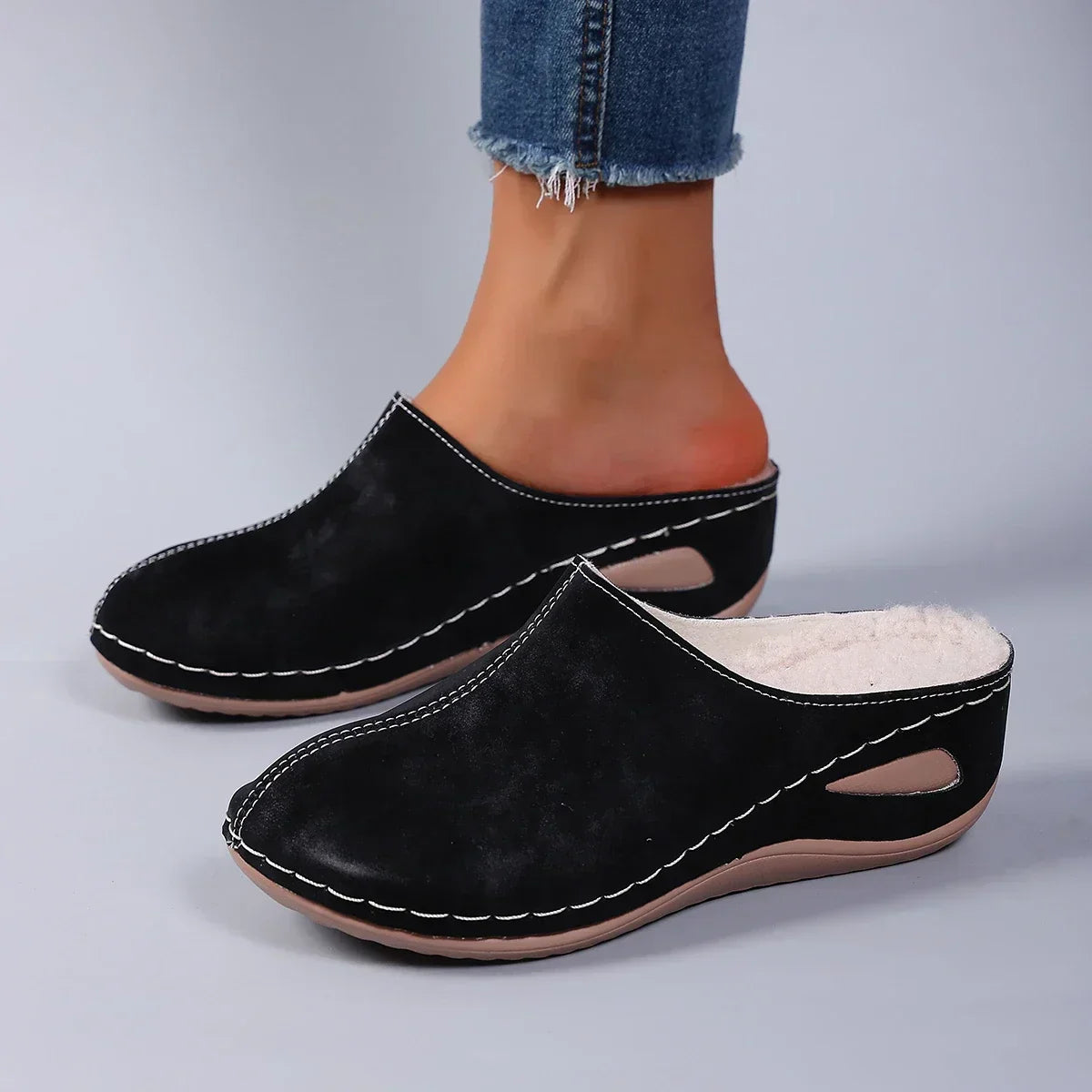 Elisa - Zapatillas ortopédicas cálidas y cómodas