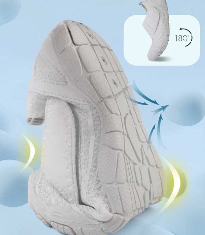 Elia - Zapatillas barefoot de senderismo antideslizantes y cómodas