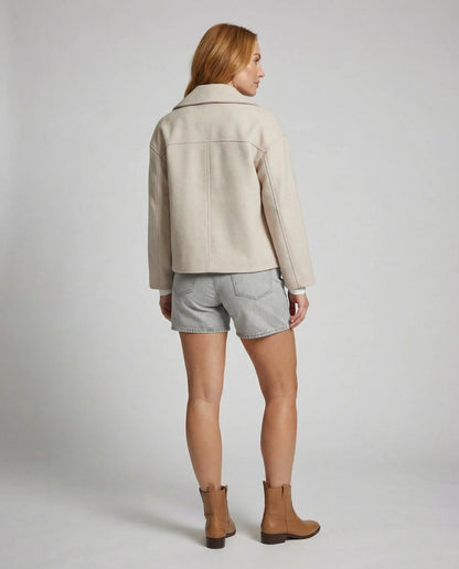 Adriana | Chaqueta cruzada elegante con botones