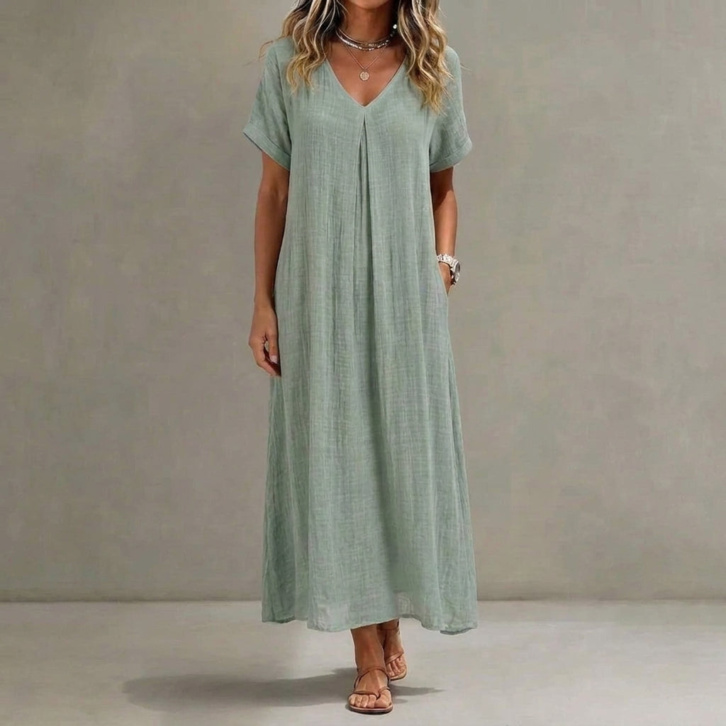 Violeta | Vestido Largo Fluido