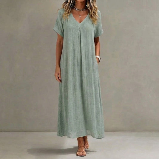Violeta | Vestido Largo Fluido