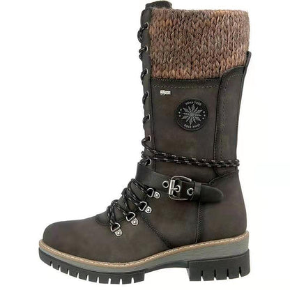 Ana - Botas con cordones y hebilla