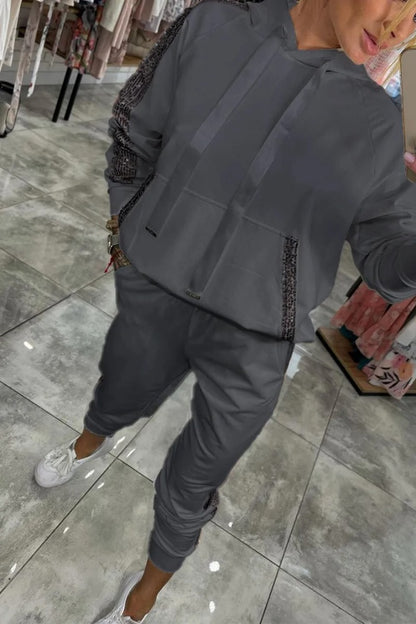 Lorena - Conjunto cómodo de 2 piezas