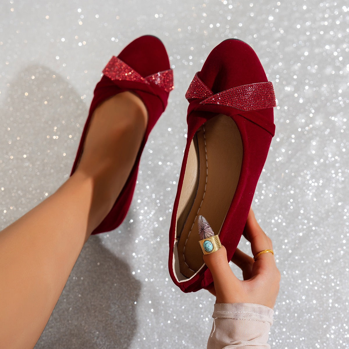 Ariana - Zapatos ligeros y ortopédicos con cuña