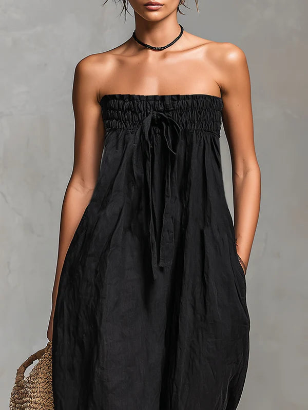 Nina | Mono Elegante Sin Tirantes