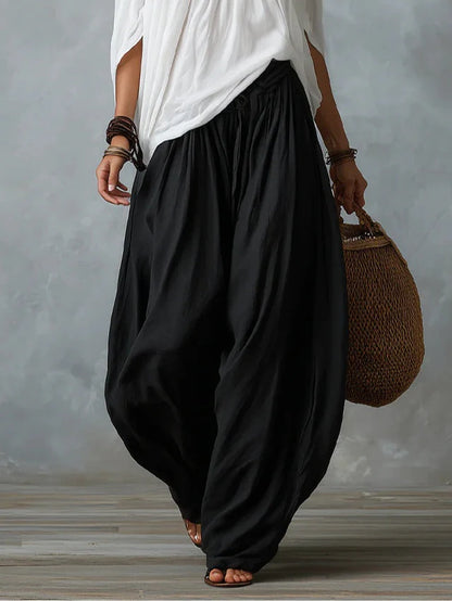 Candela | Conjunto con Hombros Descubiertos y Pantalones Estilo Farol
