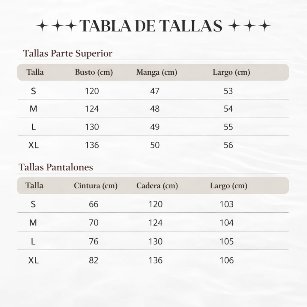 Valeria - Conjunto de sudadera corta y pantalón ancho