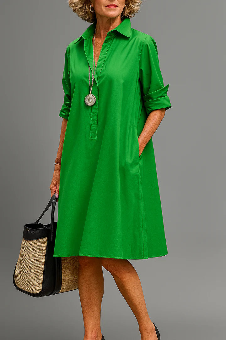 Rebeca | Vestido midi elegante y refinado