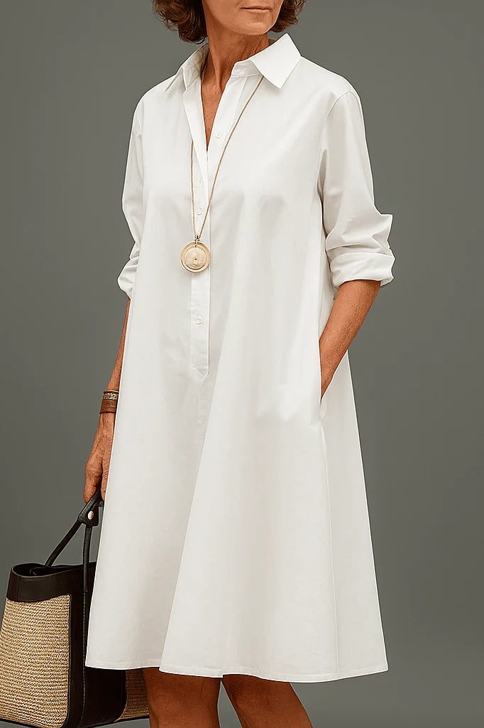 Sara | Vestido midi elegante y refinado