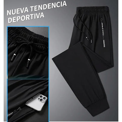 Noa - pantalón casual unisex, extremadamente suave y flexible con caída elegante