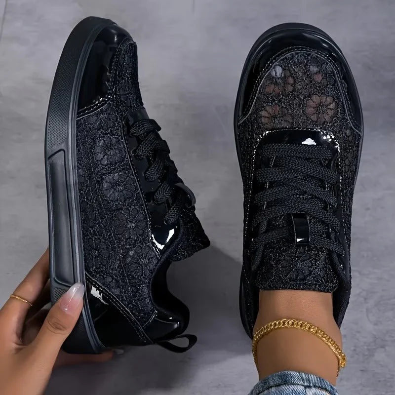 Camila - Elegantes zapatillas de encaje