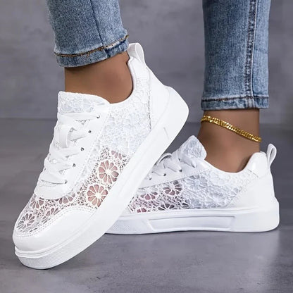 Camila - Elegantes zapatillas de encaje