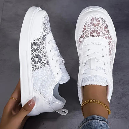 Camila - Elegantes zapatillas de encaje