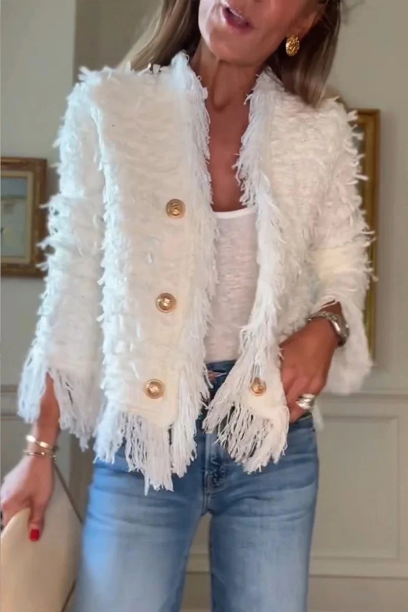 Sandra - Chaqueta corta con borlas