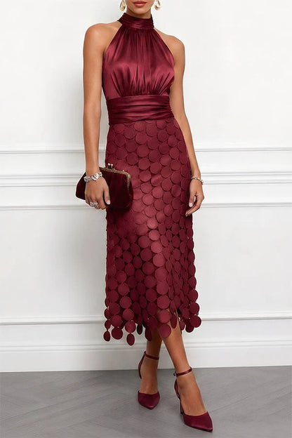 Adela - Vestido midi elegante