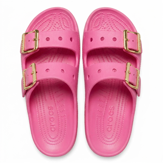Sábado | Sandalias de Hebilla Metálica | Fucsia