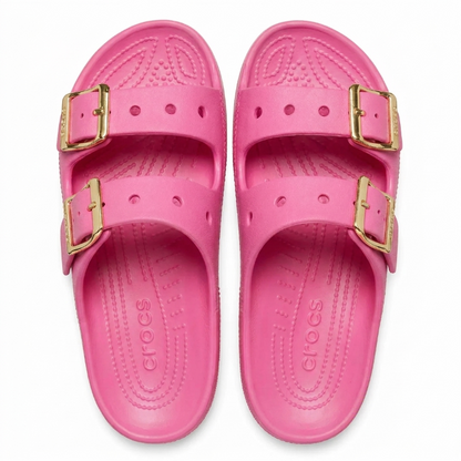 Sábado | Sandalias de Hebilla Metálica | Fucsia