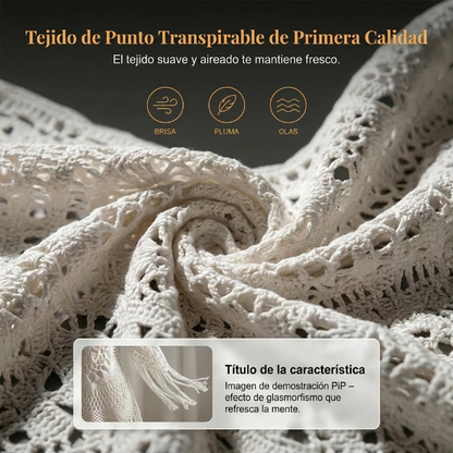 Alma - Vestido Playero de Crochet