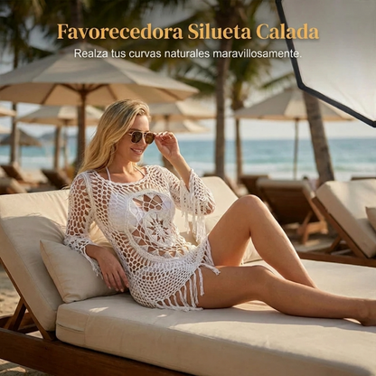 Alma - Vestido Playero de Crochet