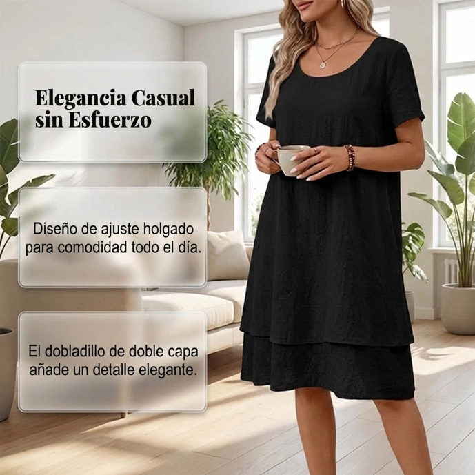 Clara - Vestido amplio y fluido