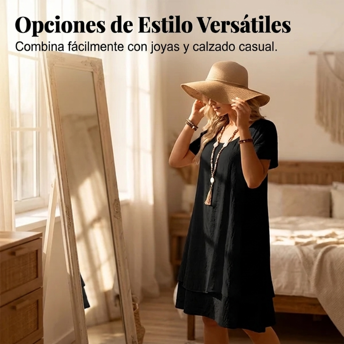 Clara - Vestido amplio y fluido