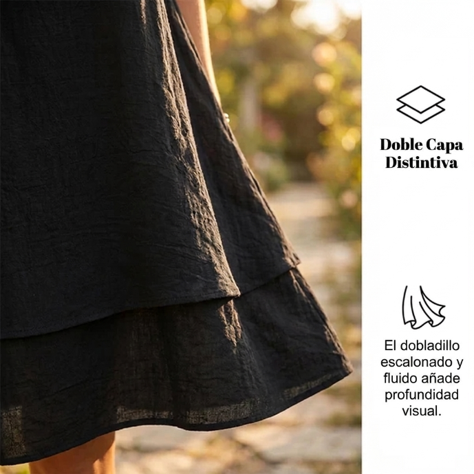 Clara - Vestido amplio y fluido