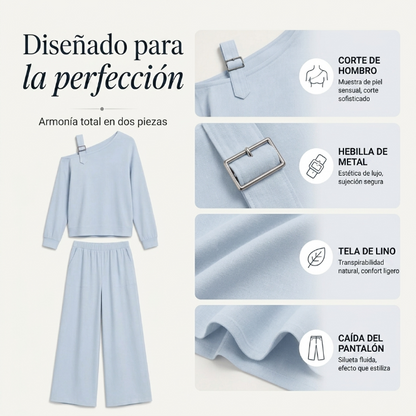 Marta – Conjunto con hombro descubierto