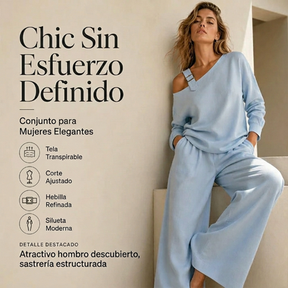 Marta – Conjunto con hombro descubierto