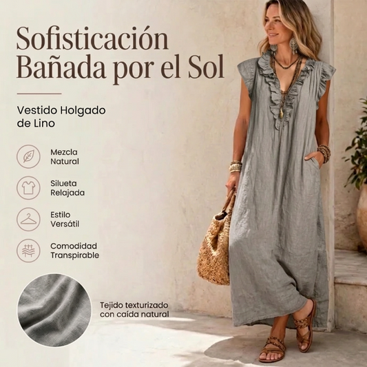Camila | Vestido Largo Bohemio