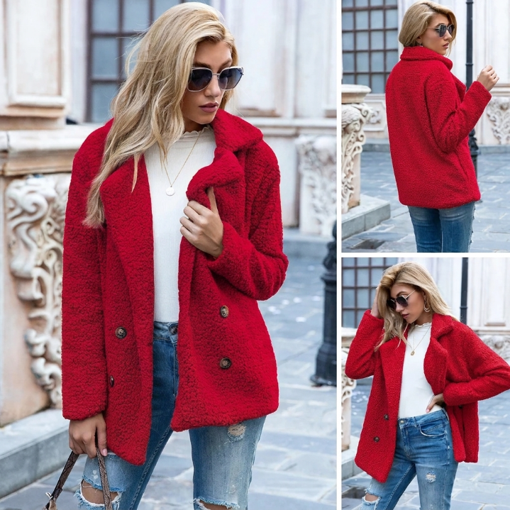 Nora – Chaqueta de borreguito