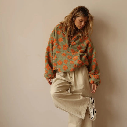 Margarita - Sudadera floral
