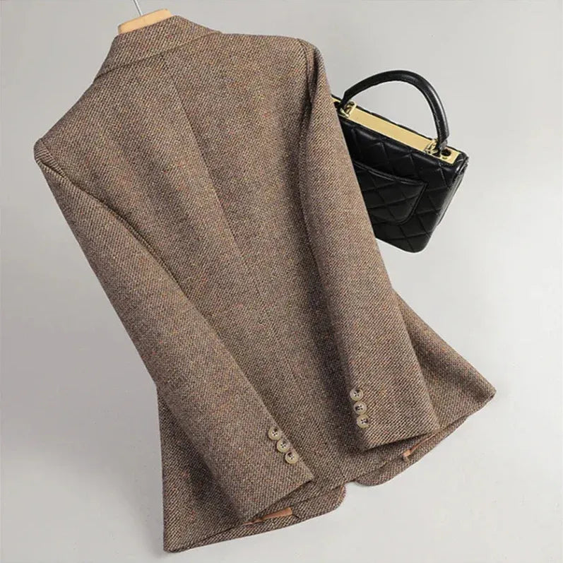 María - Blazer de tweed
