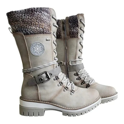 Ana - Botas con cordones y hebilla