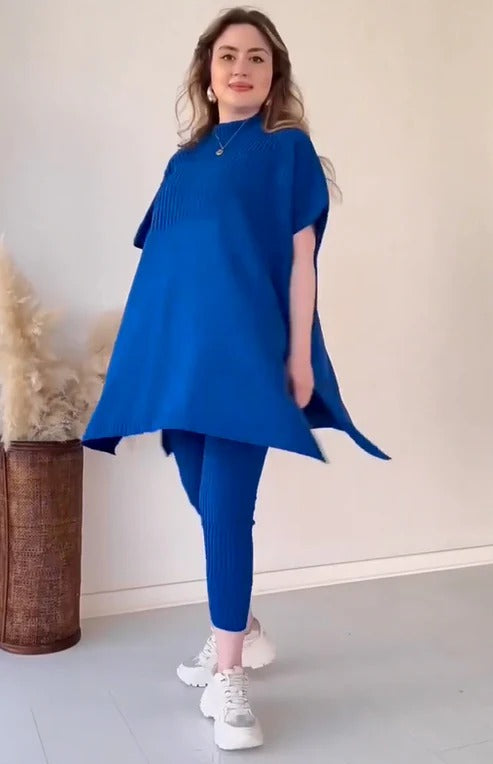 Lara - Conjunto de punto con diseño relajado