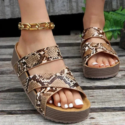 María - Sandalias Ortopédicas de Piel