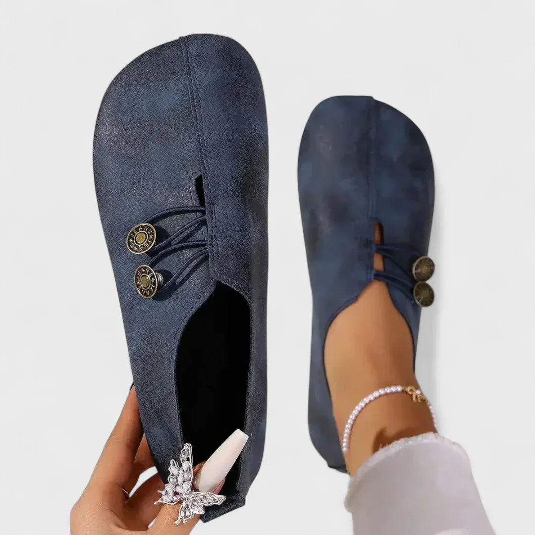 Lidia - Mocasines ortopédicos con diseño artesanal