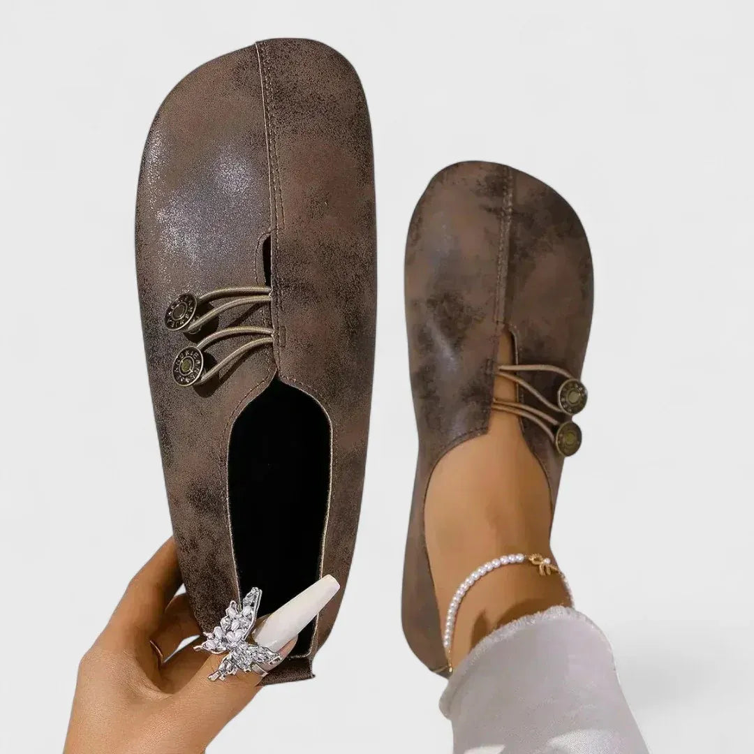 Lidia - Mocasines ortopédicos con diseño artesanal