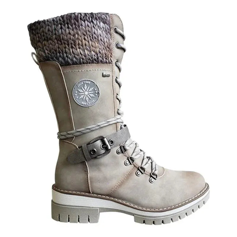 Ana - Botas con cordones y hebilla