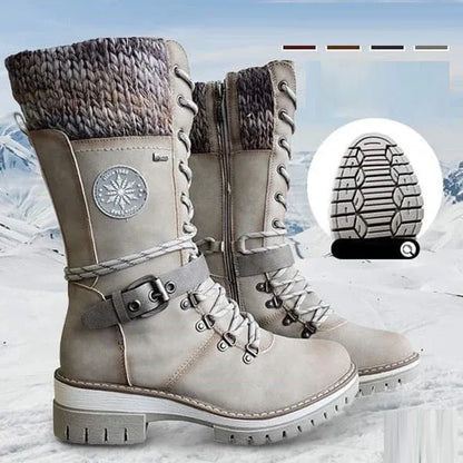 Ana - Botas con cordones y hebilla