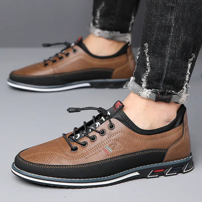 Zapatos Oxford con acabado artesanal