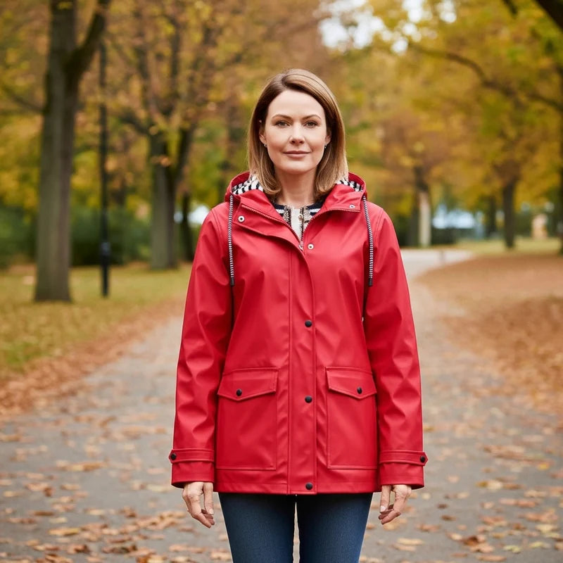 Sara - Chaqueta impermeable y cortavientos