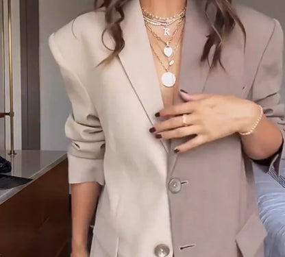 Noelia - Conjunto holgado bicolor