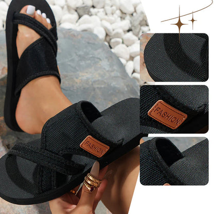 Mía - Sandalias de tiras cruzadas ligeras y cómodas