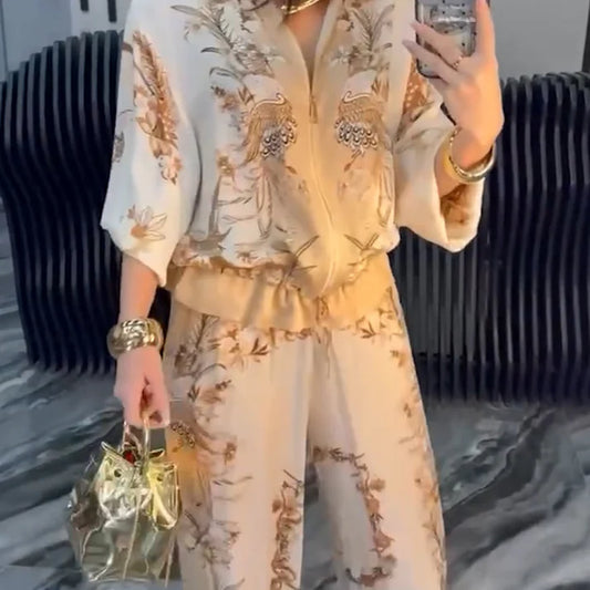 Alina - Conjunto elegante de dos piezas